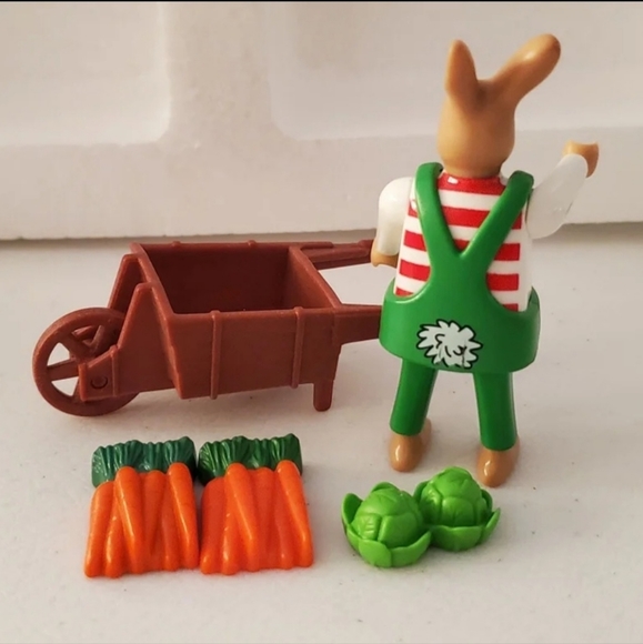 Vintage Playmobil Sets Rabbits Hedgehogs BlueBirds RARE L👀K 🐇🐦🐾 3 Sets - Picture 6 of 12